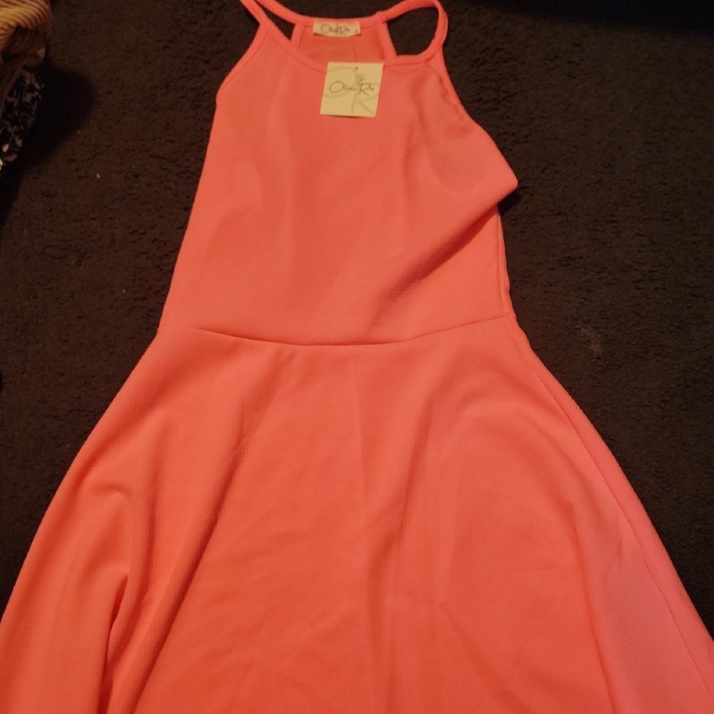 Olivia Rae Vibrant Pink Dress